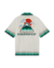 CASABLANCA Montagne Ondulée Short-Sleeve Silk Shirt Mens Apparel